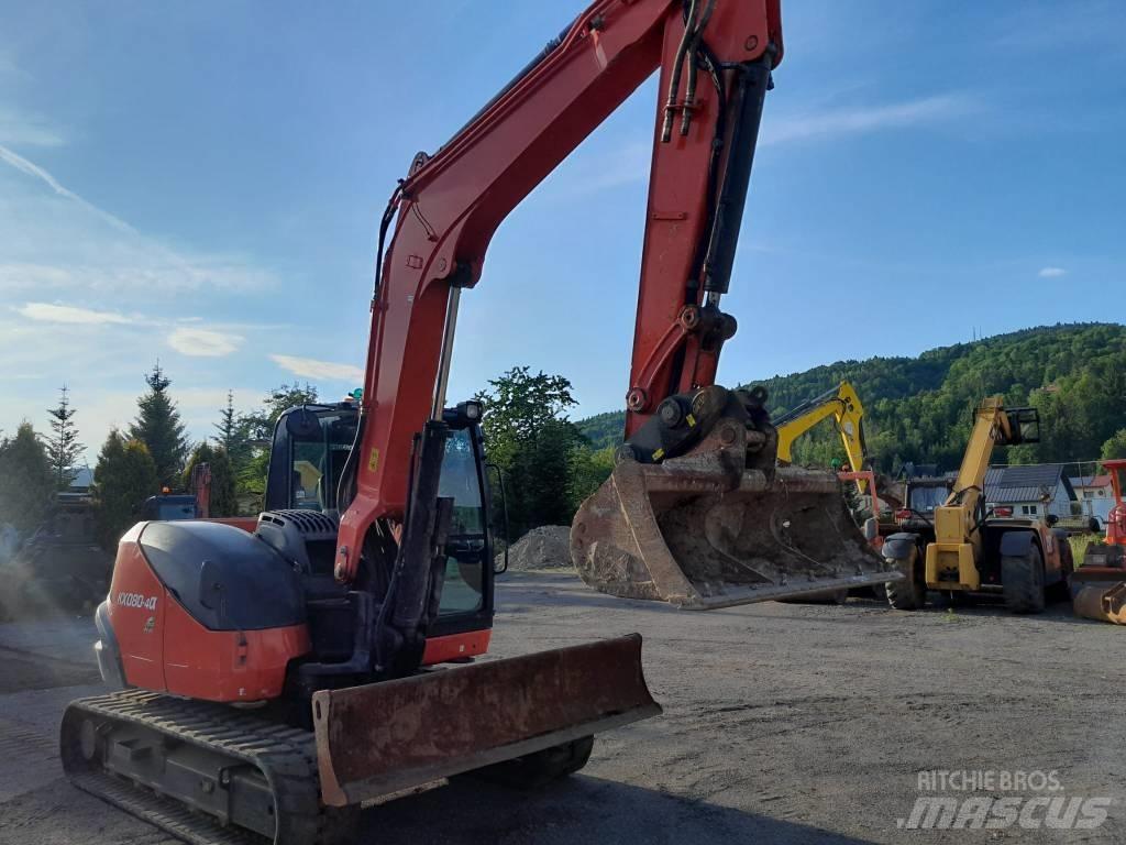 Kubota KX 080-4 Midi ekskavatörler 7 - 12 t