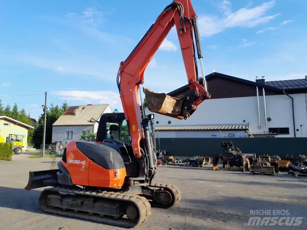 Kubota KX 080-4 Midi ekskavatörler 7 - 12 t