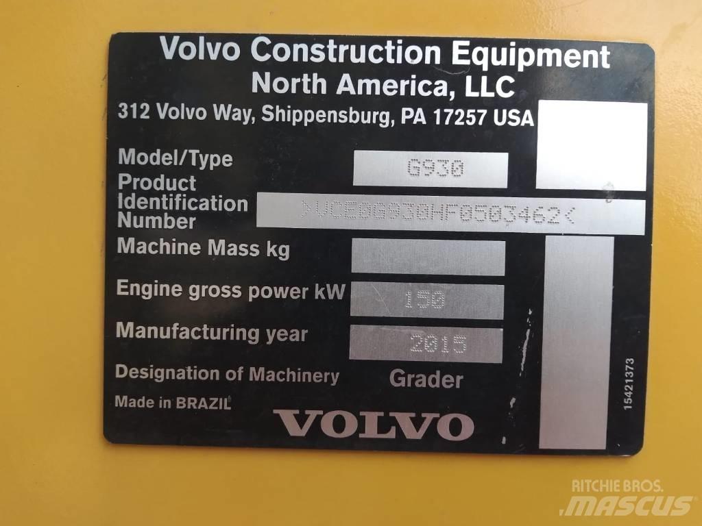 Volvo G 930 Greyderler