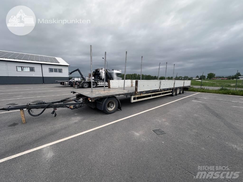 Fliegl DPS 300 Flatbed römorklar