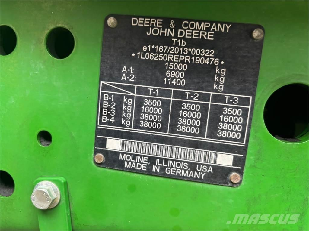 John Deere 6R250 Traktörler