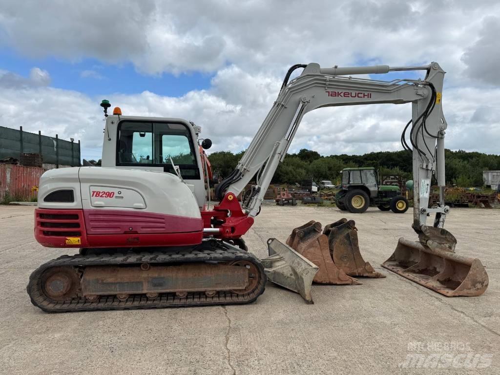 Takeuchi TB 290 Midi ekskavatörler 7 - 12 t