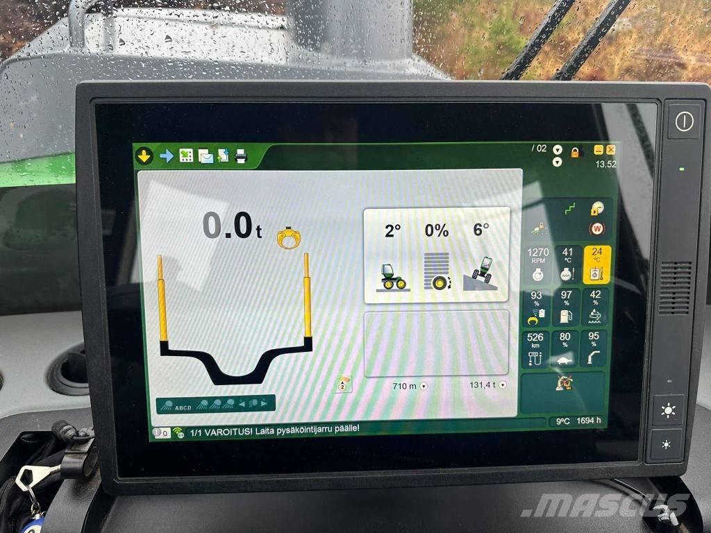 John Deere 1510 G Tomruk yükleyici traktörler