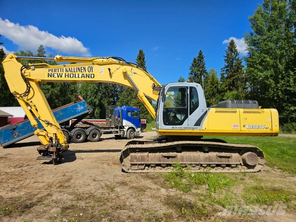 New Holland E 385 B Paletli ekskavatörler