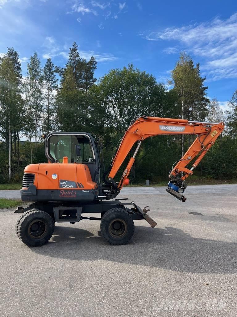 Doosan DX 55 Mini ekskavatörler, 7 tona dek