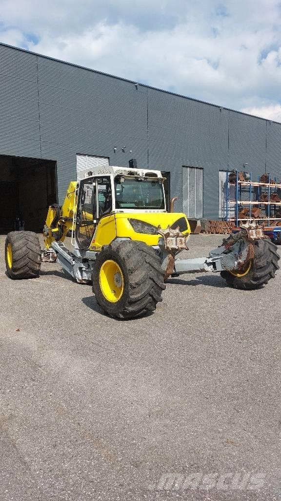 Menzi Muck M545 Lastik tekerli ekskavatörler