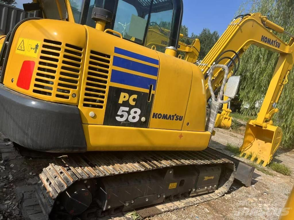 Komatsu PC 58 Mini ekskavatörler, 7 tona dek