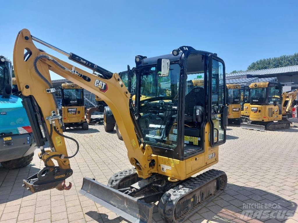 CAT 301.8 Mini ekskavatörler, 7 tona dek