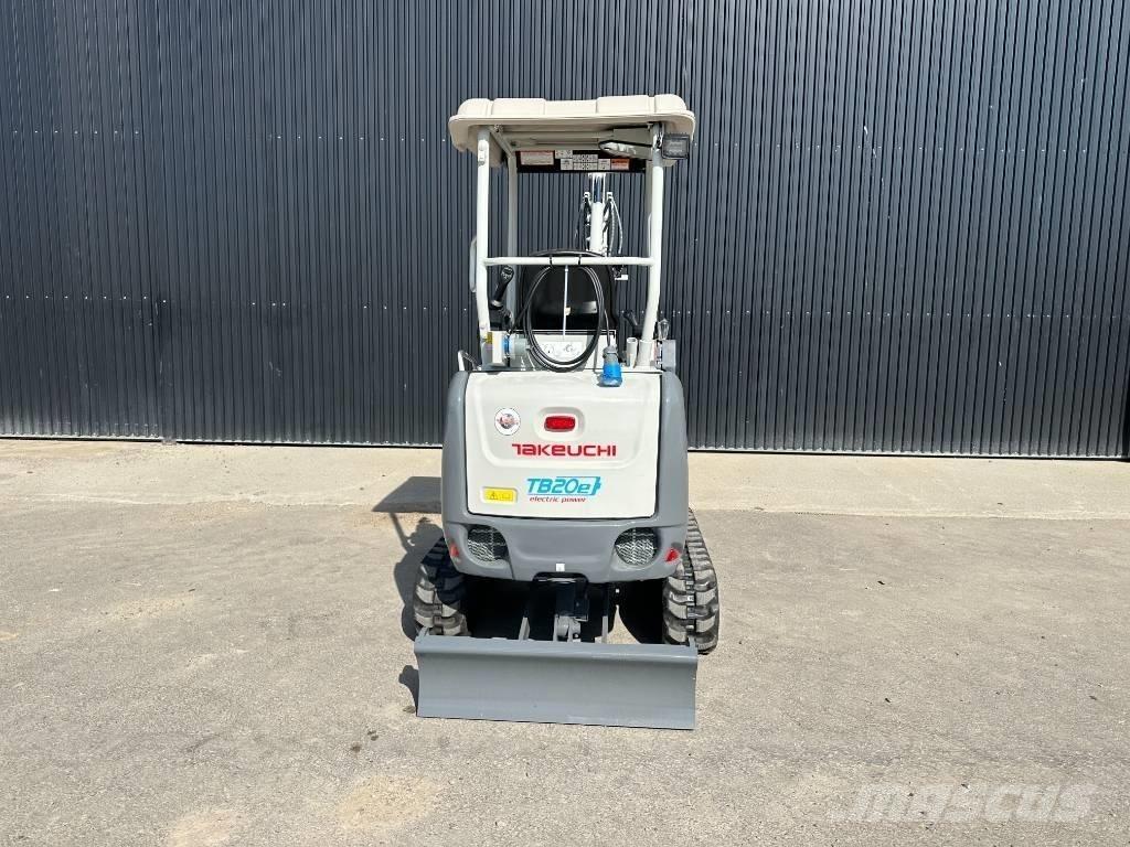 Takeuchi TB 20 E Mini ekskavatörler, 7 tona dek