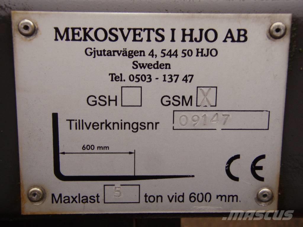  MSH Pallgaffel 5 Ton Çatallar