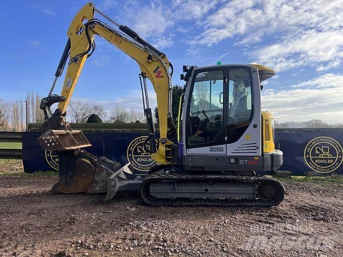 Wacker Neuson ET65 Mini ekskavatörler, 7 tona dek