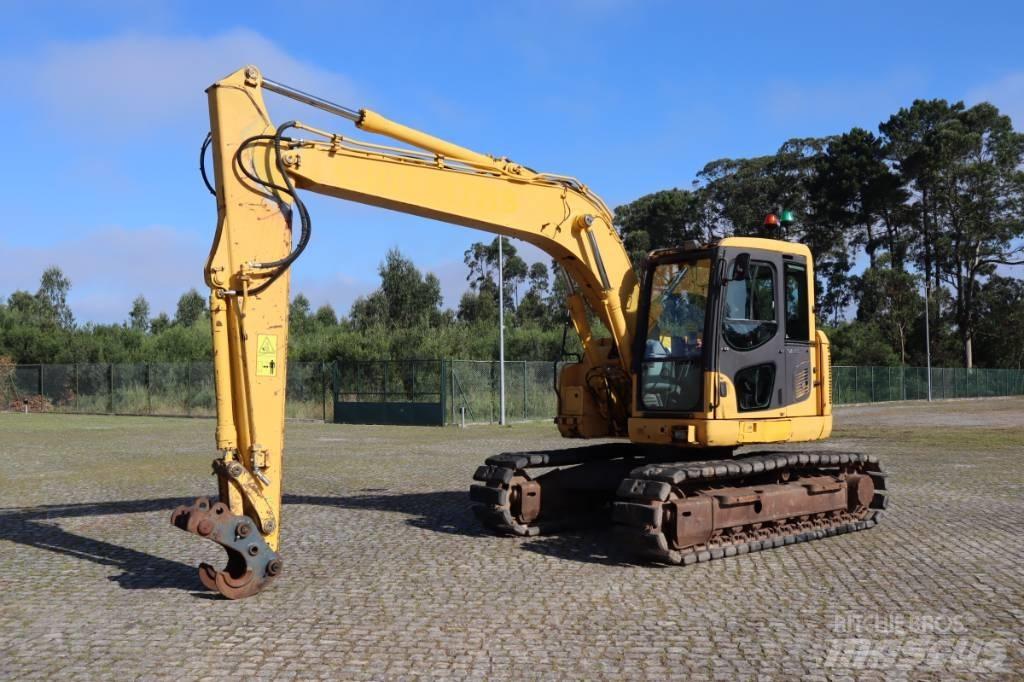 Komatsu PC138US-8 Paletli ekskavatörler