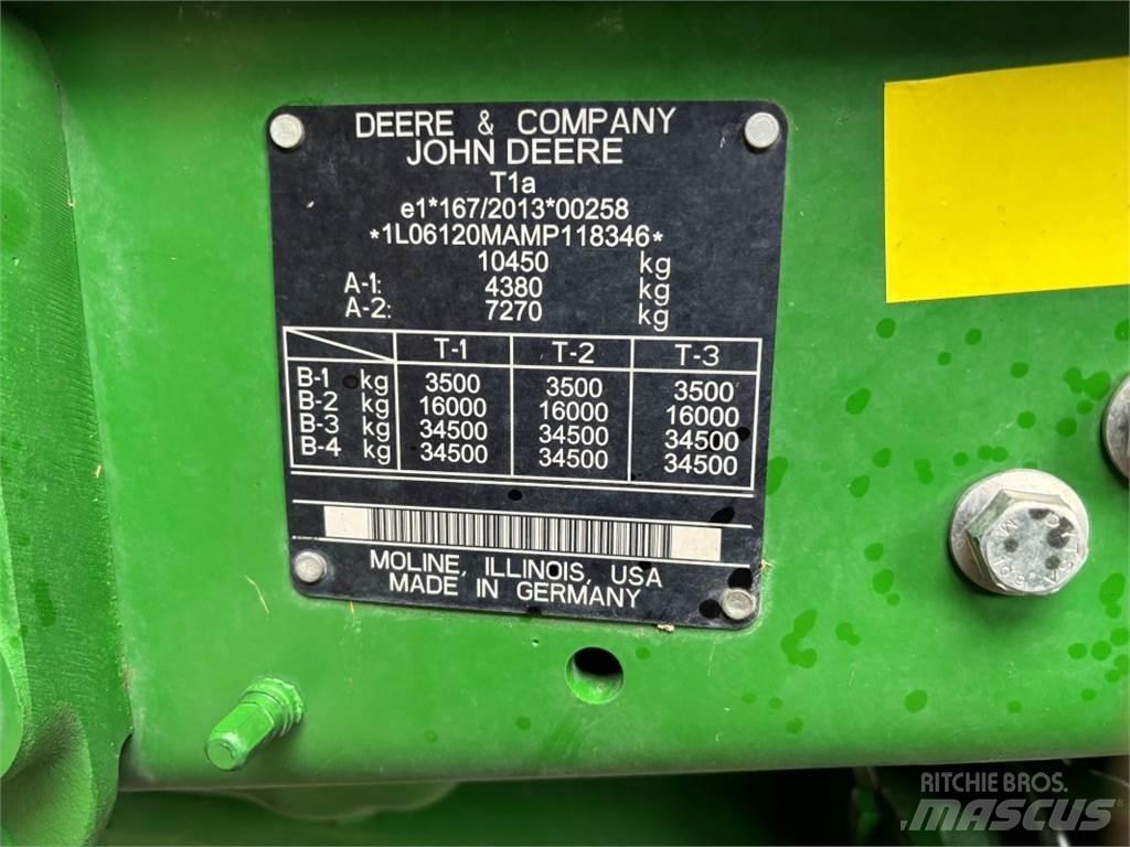 John Deere 6120M Traktörler