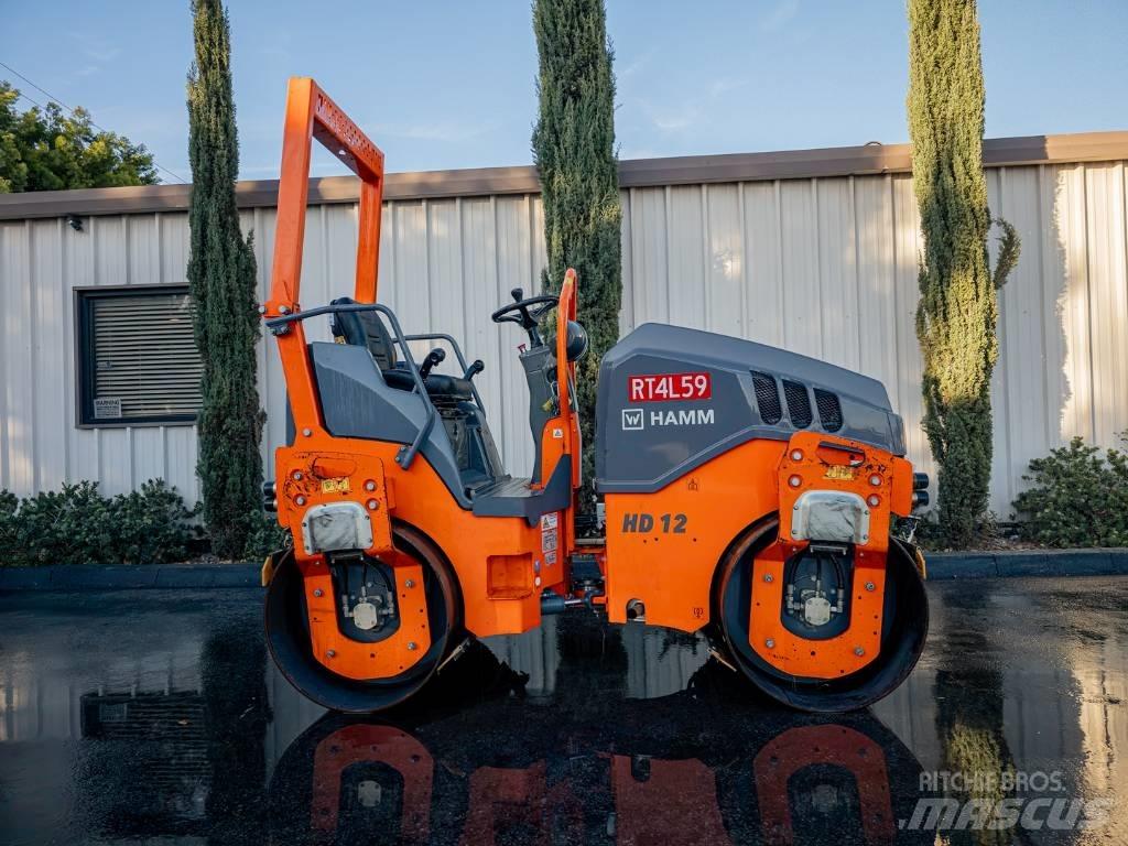 Hamm HD 12 Çift tamburlu silindirler