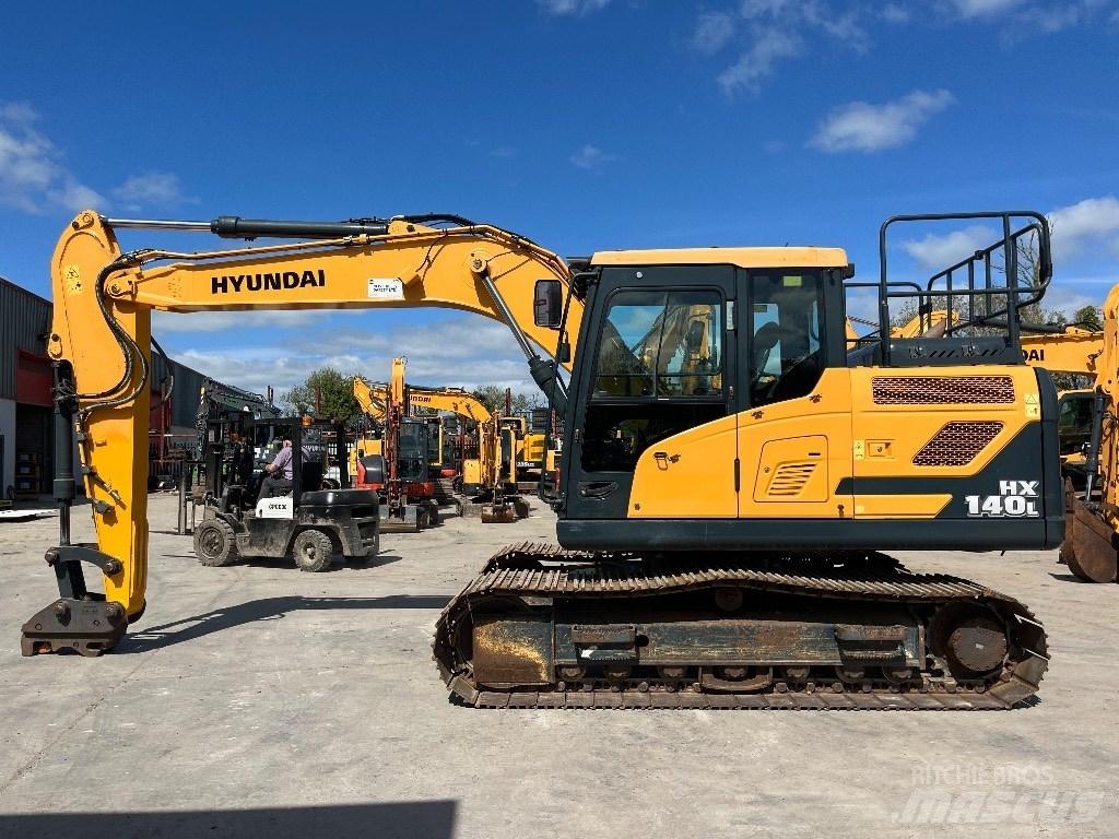 Hyundai HX140L Paletli ekskavatörler