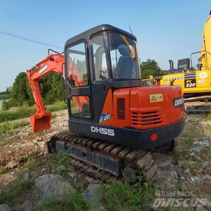 Doosan DH55 Mini ekskavatörler, 7 tona dek