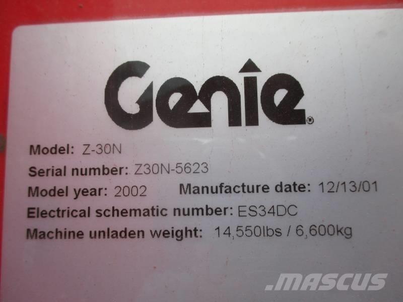 Genie Z 30 Körüklü personel platformları