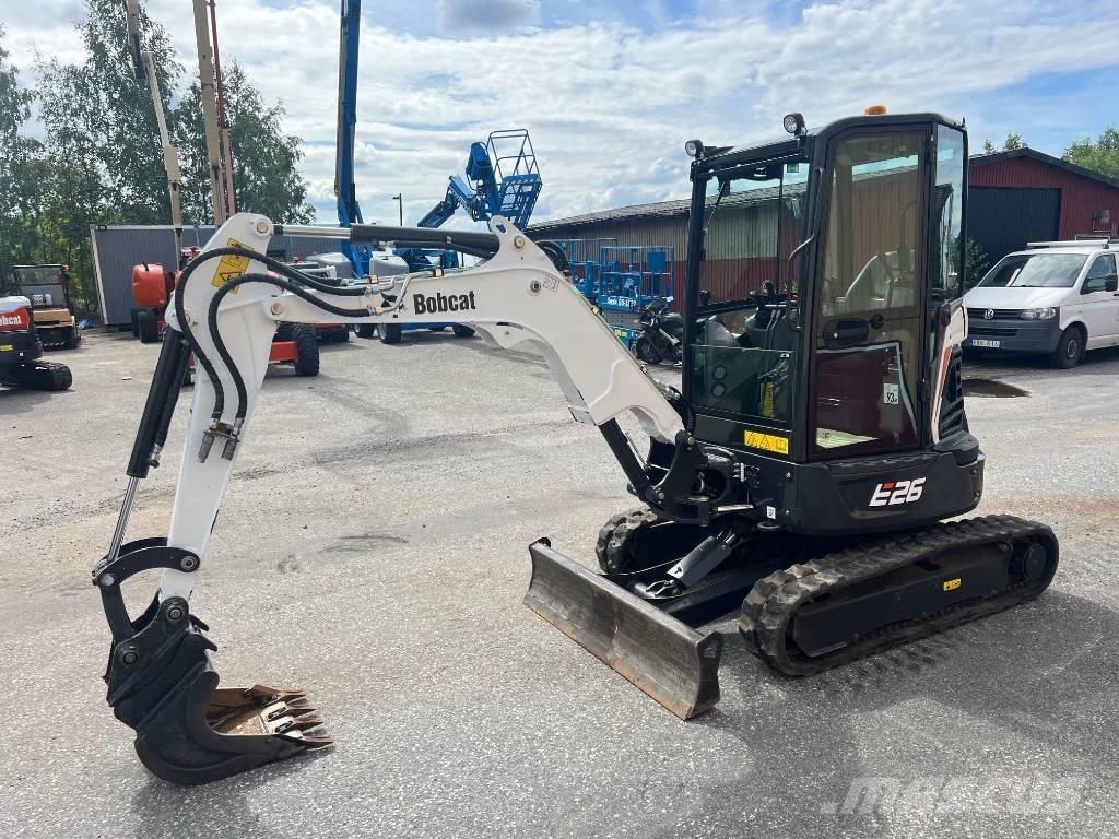 Bobcat E 26 Mini ekskavatörler, 7 tona dek