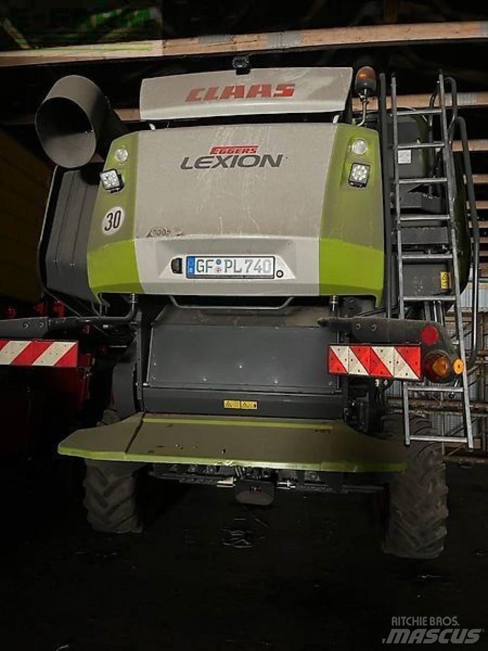 CLAAS lexion 740 Biçerdöverler