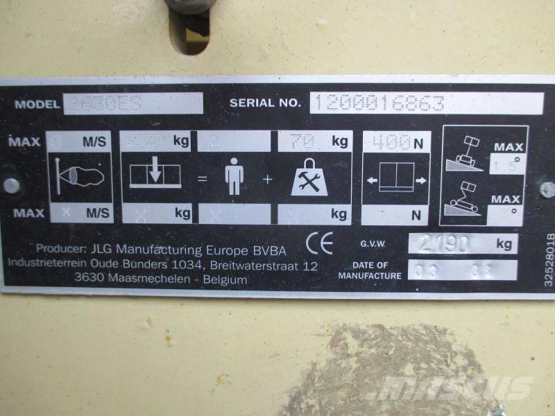 JLG 2630 ES Makasli platformlar