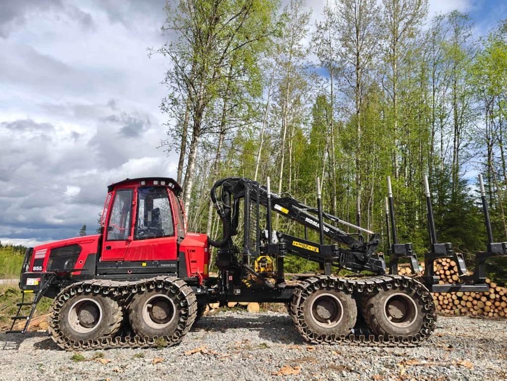 Komatsu 855 Tomruk yükleyici traktörler