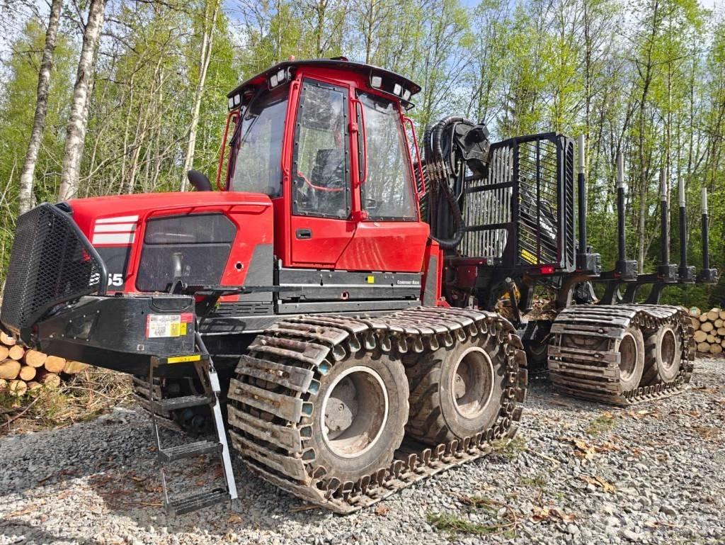 Komatsu 855 Tomruk yükleyici traktörler