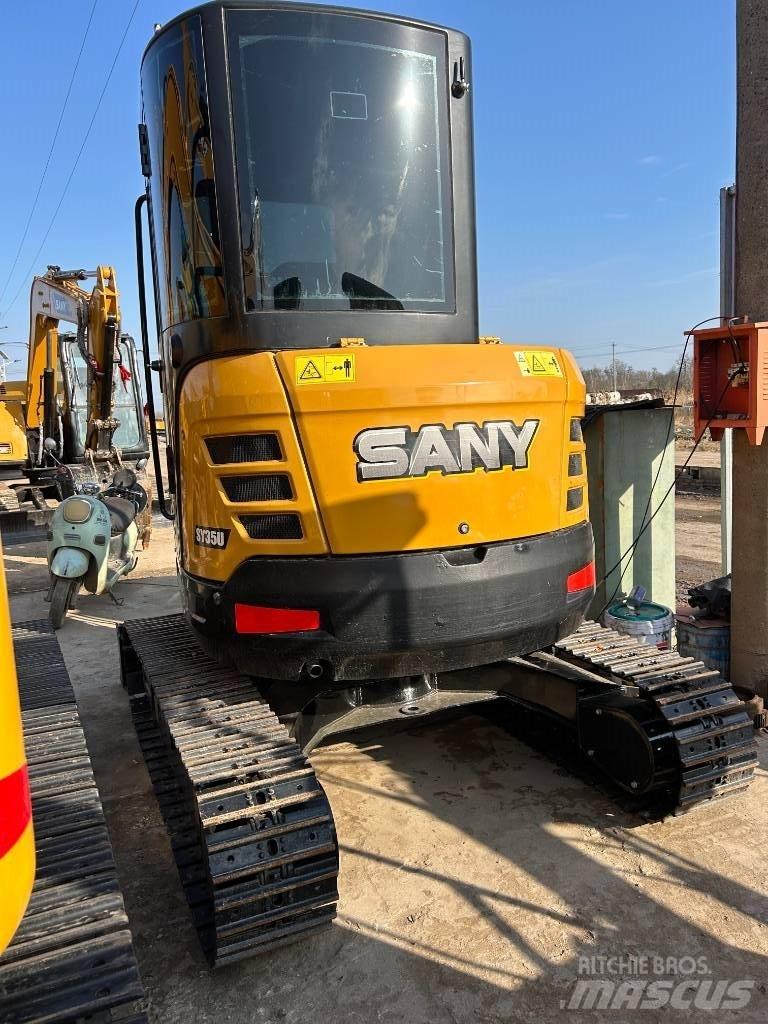 Sany SY 35 U Mini ekskavatörler, 7 tona dek