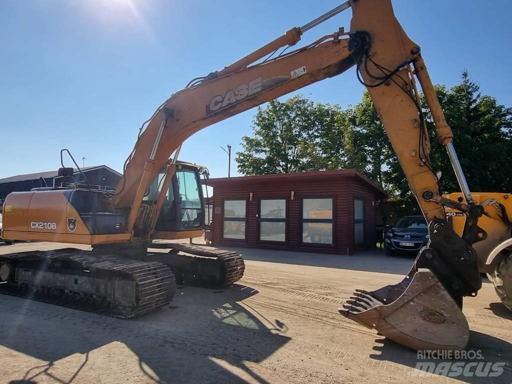CASE CX 210 B Paletli ekskavatörler