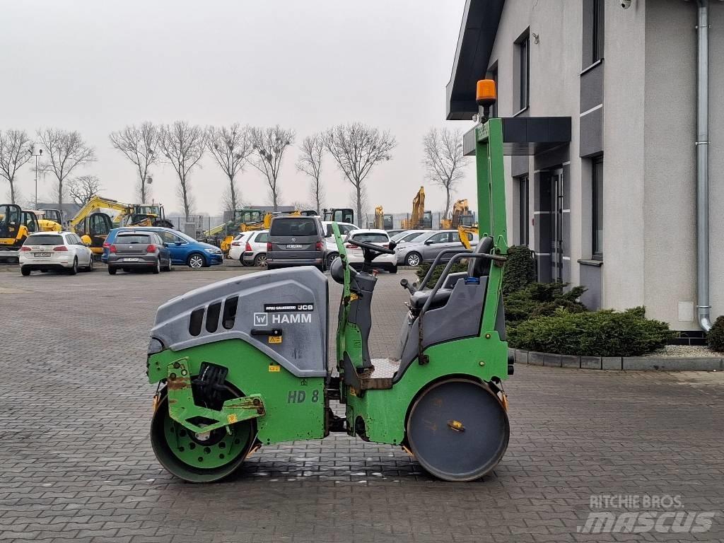 Hamm HD 8 VV Çift tamburlu silindirler