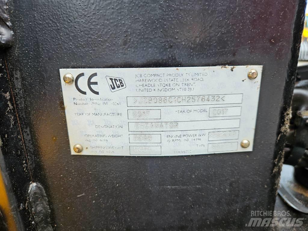 JCB 86 C-1 eco Midi ekskavatörler 7 - 12 t