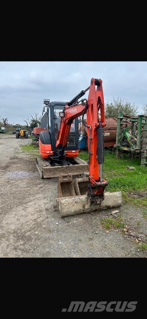 Kubota KX 71-3 Mini ekskavatörler, 7 tona dek