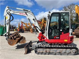 Takeuchi TB260 Mini ekskavatörler, 7 tona dek