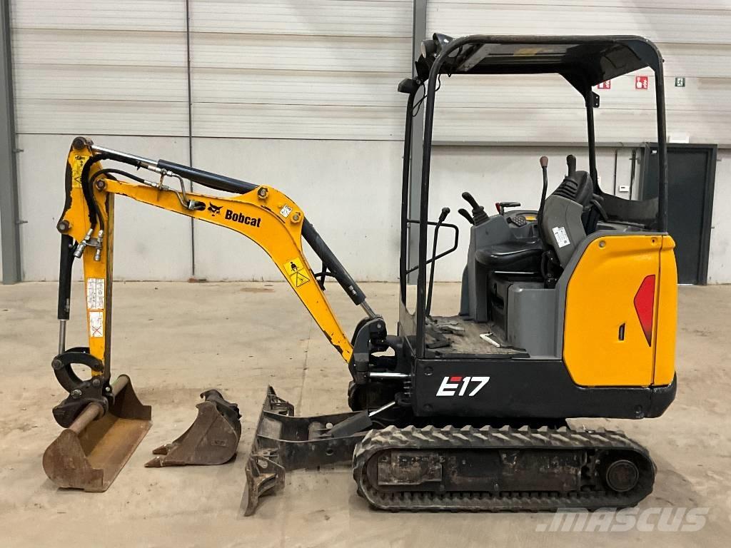 Bobcat E 17 Mini ekskavatörler, 7 tona dek
