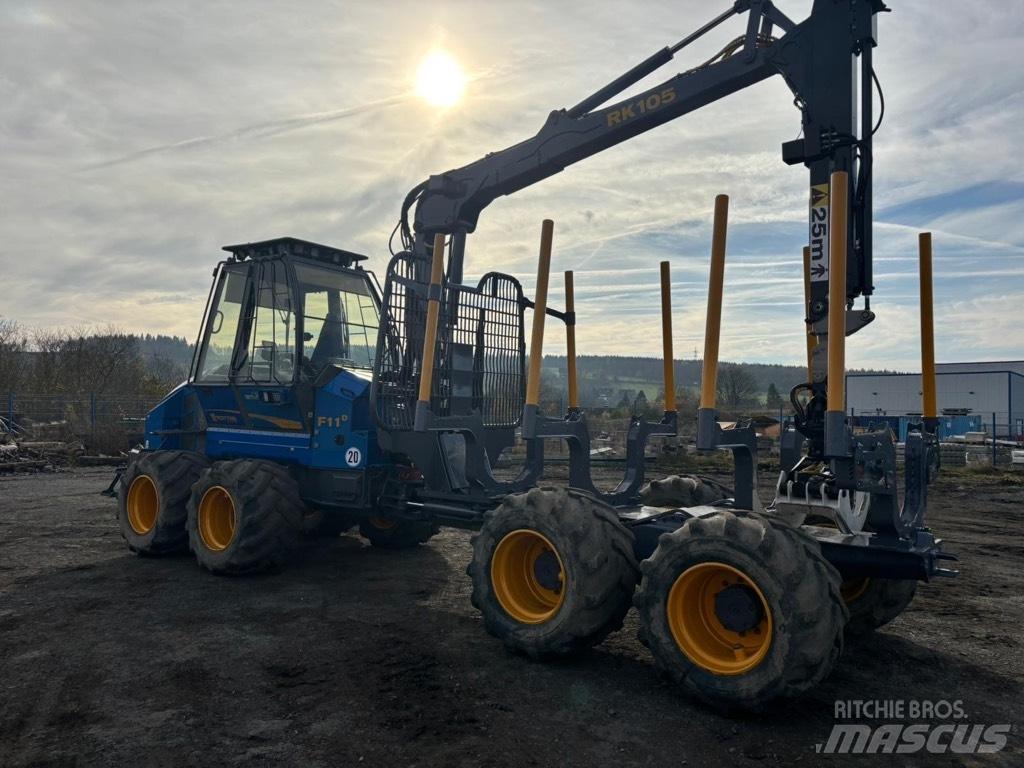 Rottne F11D Tomruk yükleyici traktörler