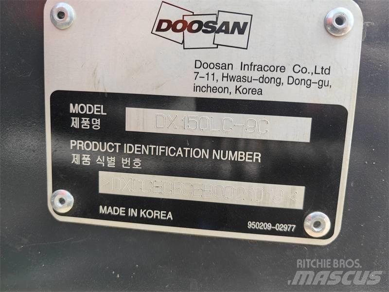 Doosan 150 Paletli ekskavatörler