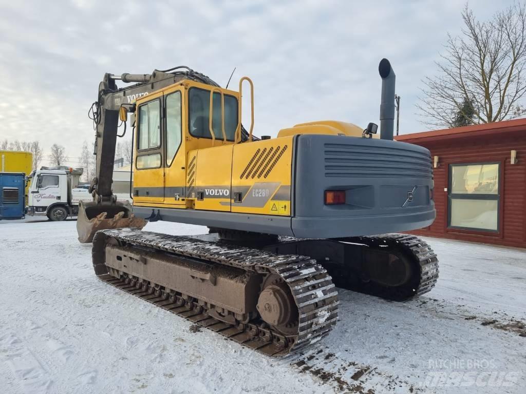 Volvo EC 280 LC Paletli ekskavatörler