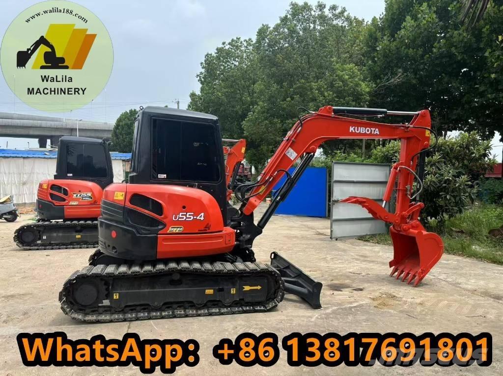Kubota U 55-4 Mini ekskavatörler, 7 tona dek