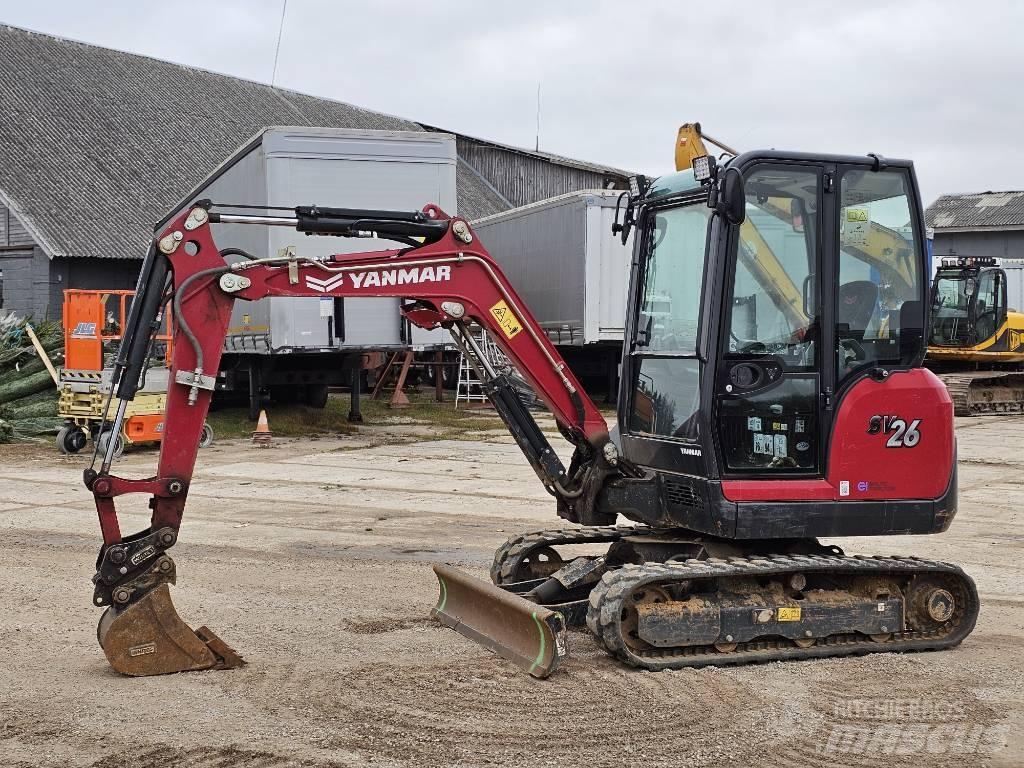 Yanmar SV 26 Mini ekskavatörler, 7 tona dek
