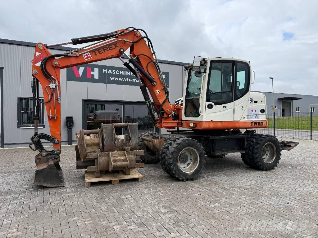 Terex TW 110 Lastik tekerli ekskavatörler