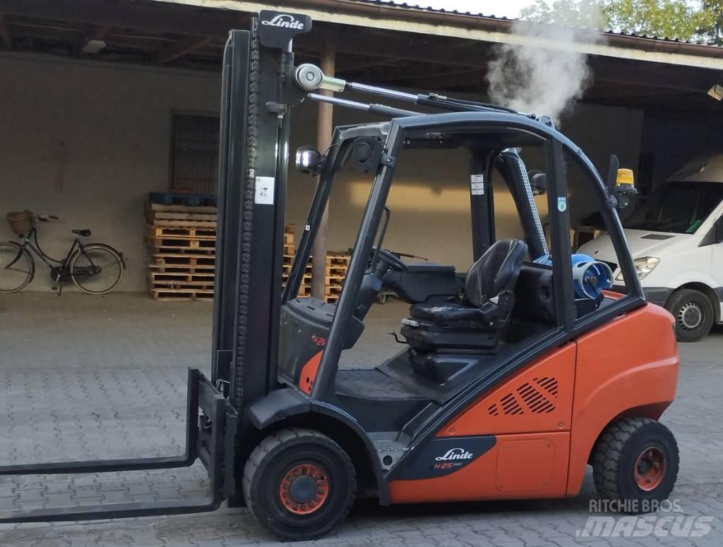 Linde H 25 T - 02 LPG'li forkliftler