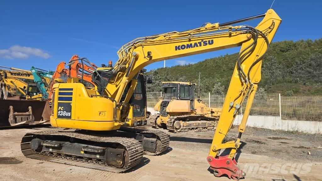 Komatsu PC 138 US-11 Paletli ekskavatörler