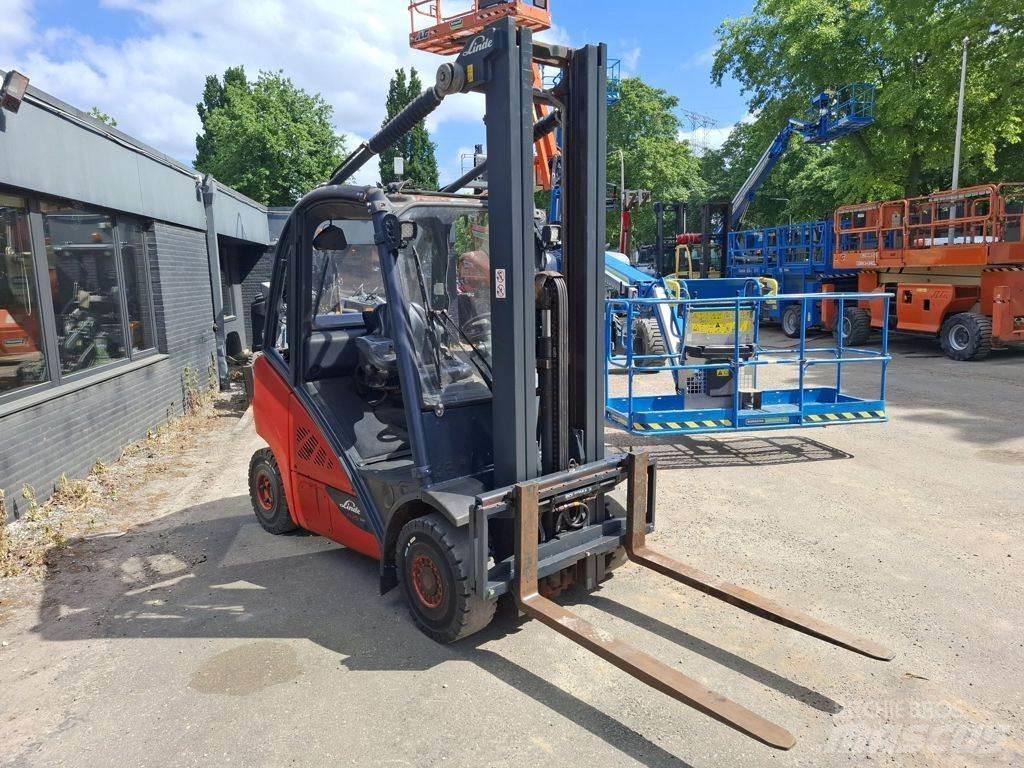Linde H25T LPG'li forkliftler