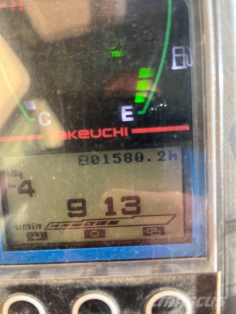 Takeuchi TB 225 Mini ekskavatörler, 7 tona dek