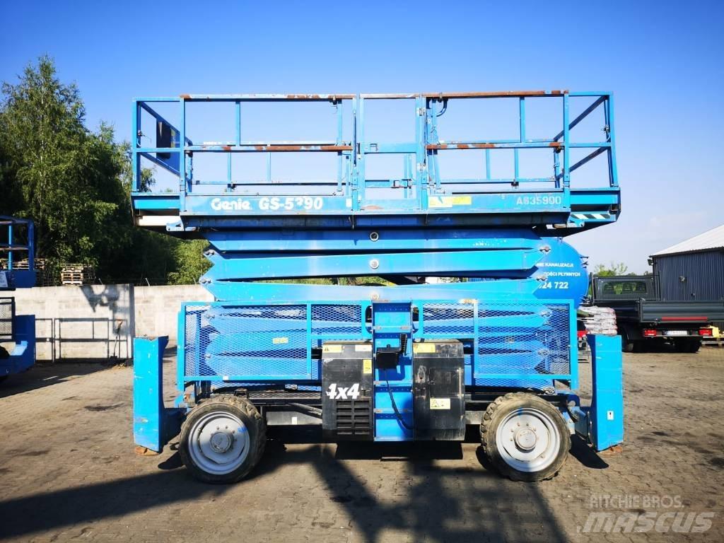 Genie GS 5390 RT Makasli platformlar