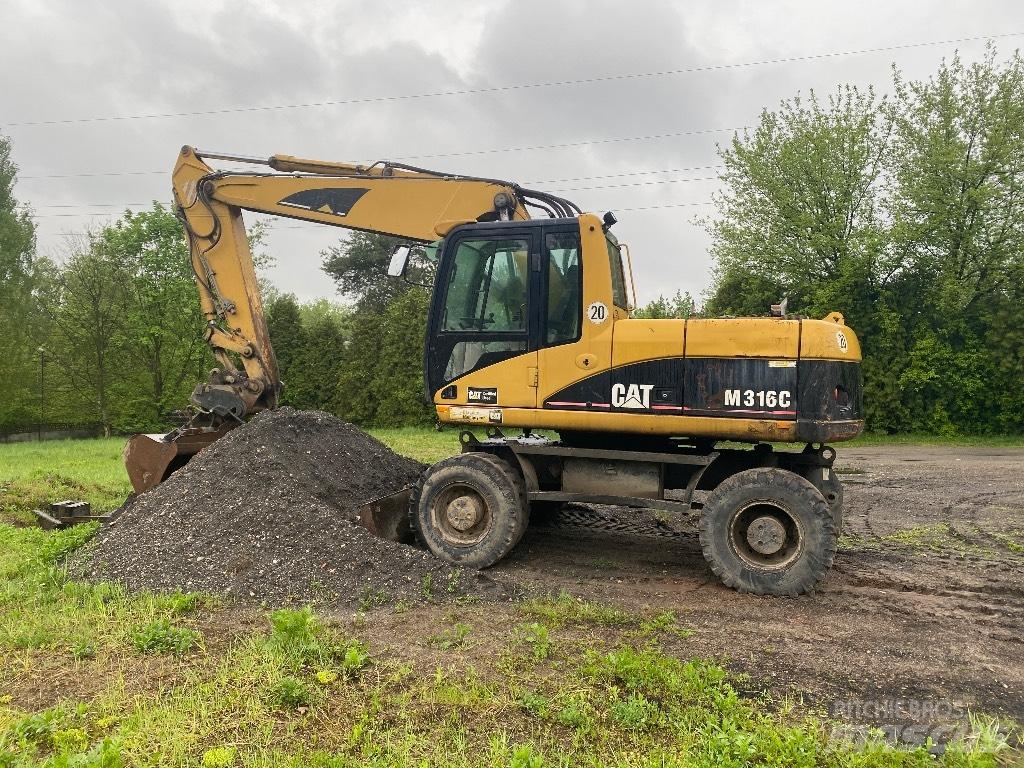 CAT M 316 C Lastik tekerli ekskavatörler