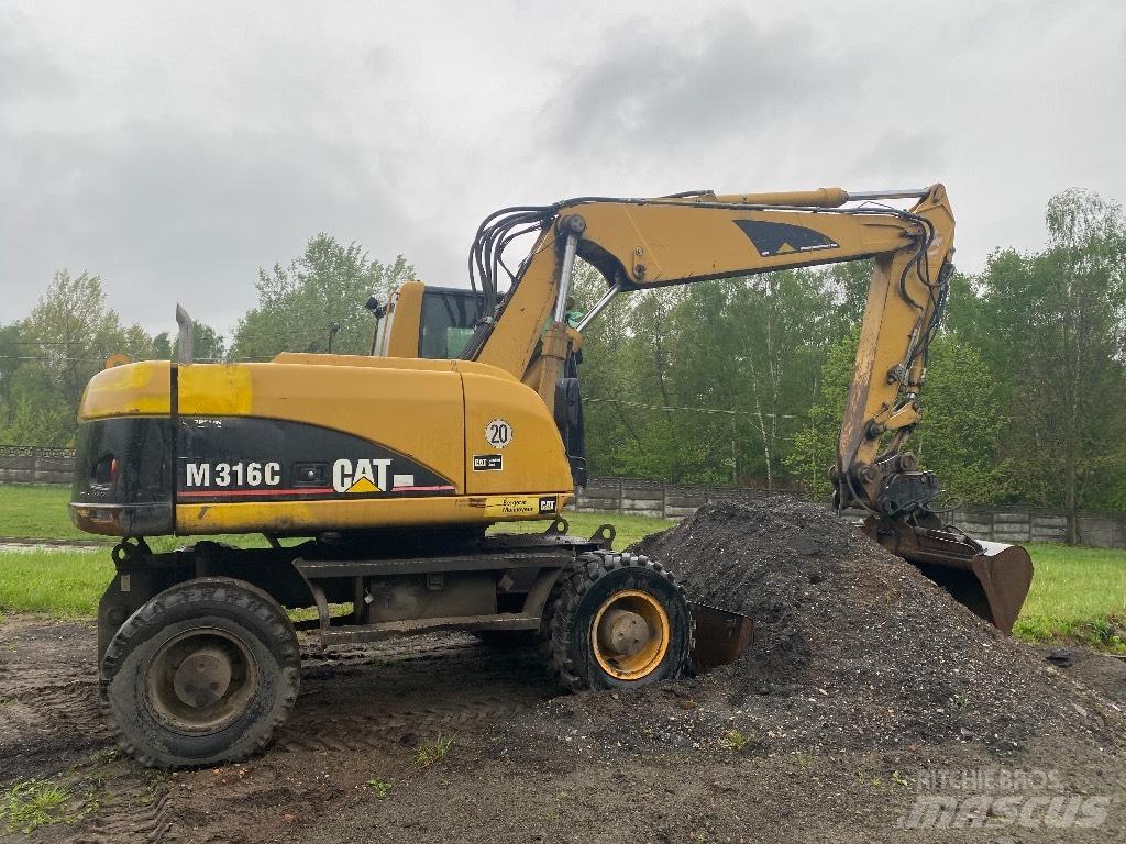 CAT M 316 C Lastik tekerli ekskavatörler