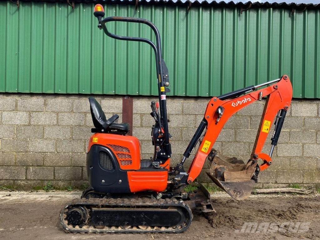 Kubota u10-5 Mini ekskavatörler, 7 tona dek