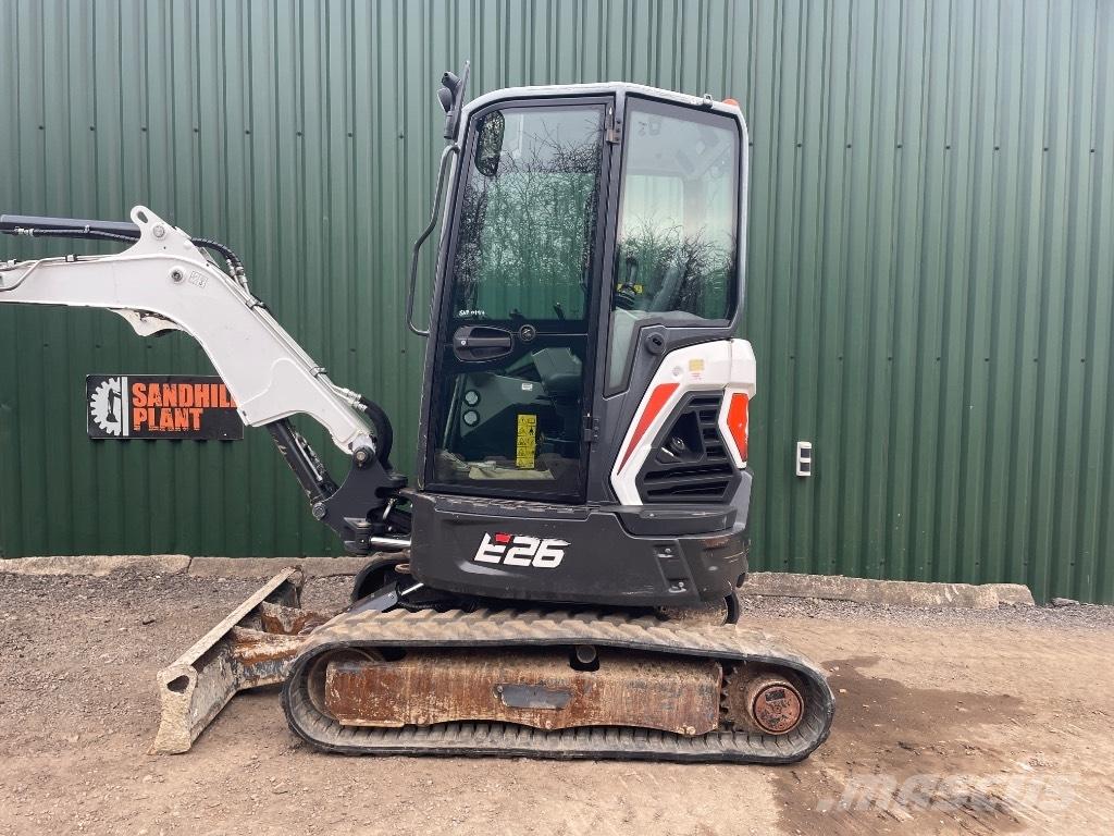 Bobcat E 26 Mini ekskavatörler, 7 tona dek