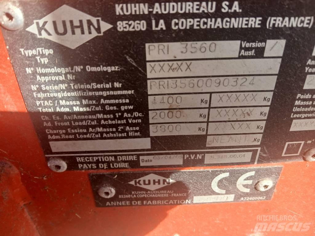 Kuhn Primor 3560 Balya ögütücü, kesici ve açicilar