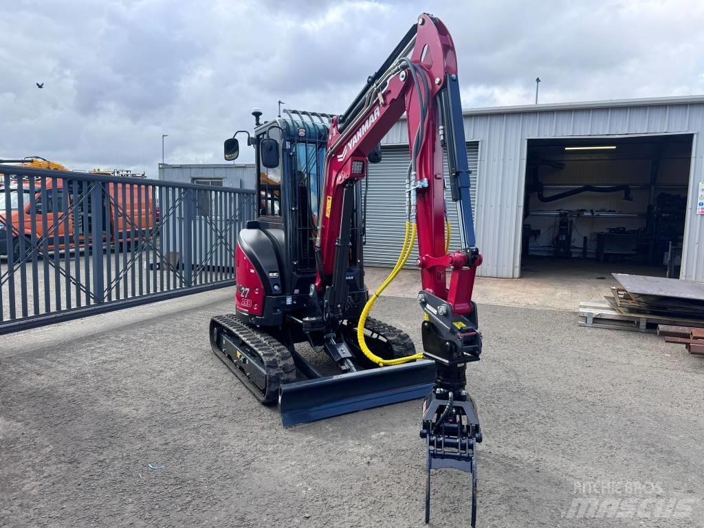 Yanmar Vio 27 Mini ekskavatörler, 7 tona dek